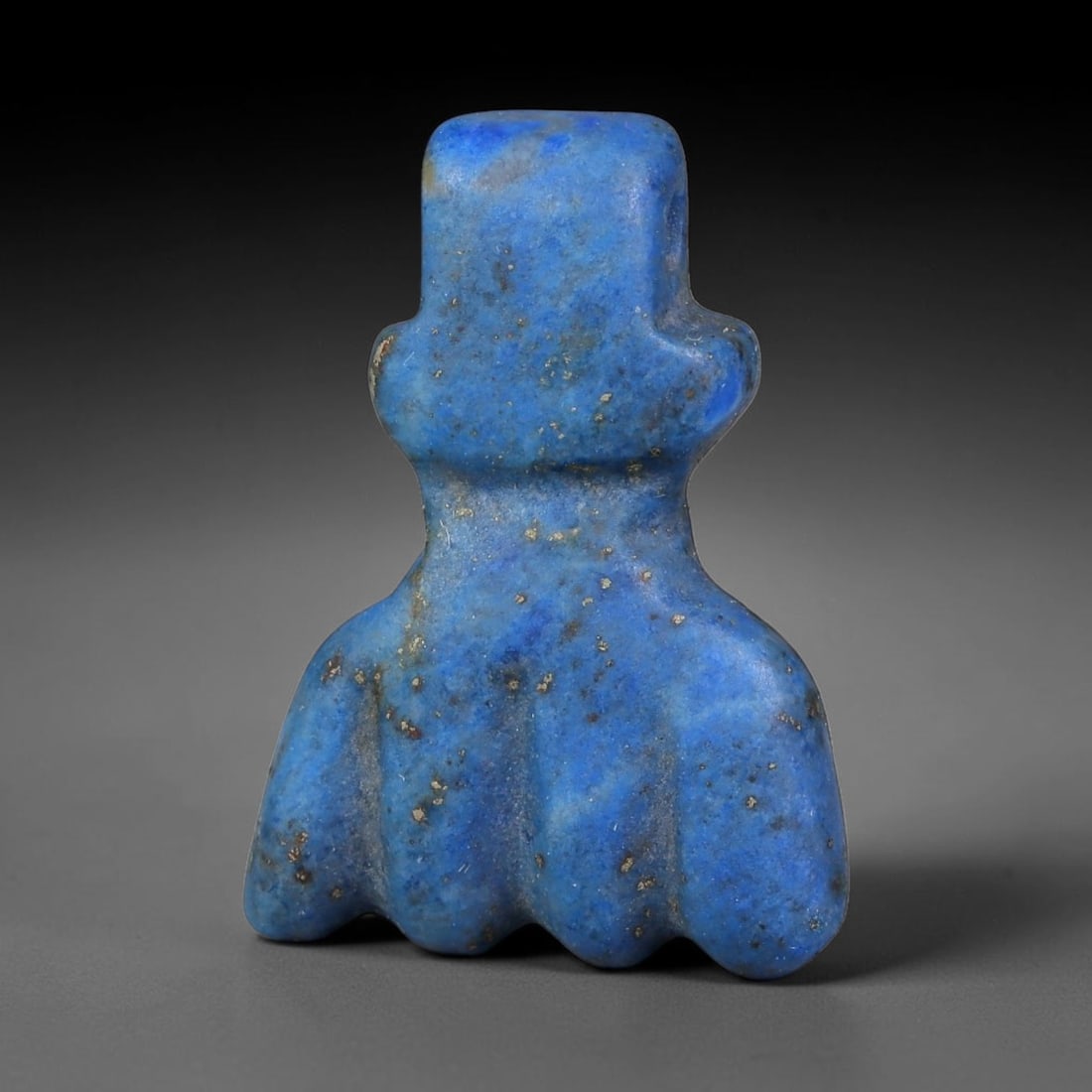 Ancient Medieval Coptic Egyptian Lapis Lazuli Amulet (400-800 CE), 59EG (1 of 1)