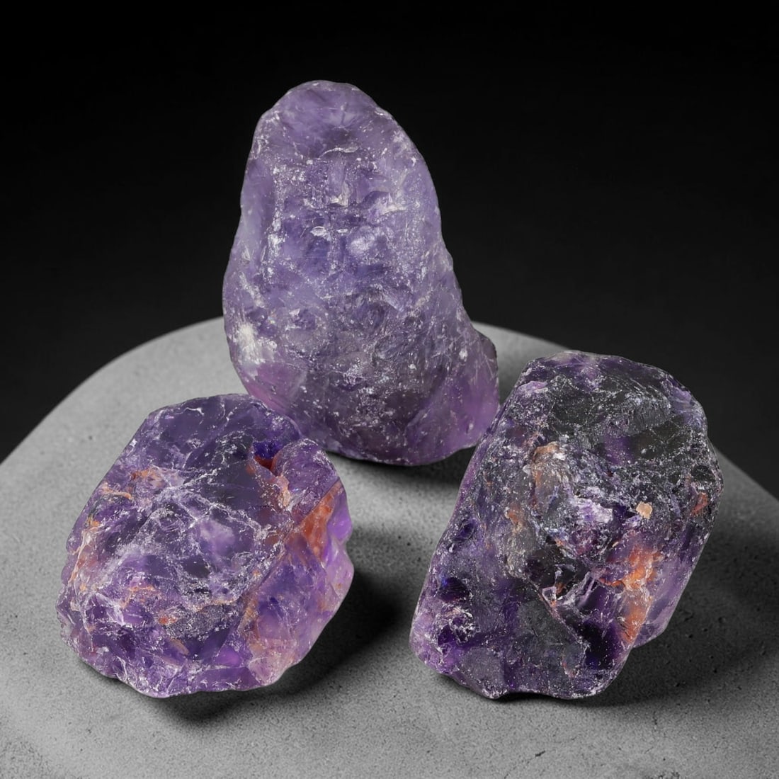 485ct Natural Chinese Purple Fluorite Rough Parcel Lot, 74EX (1 of 1)