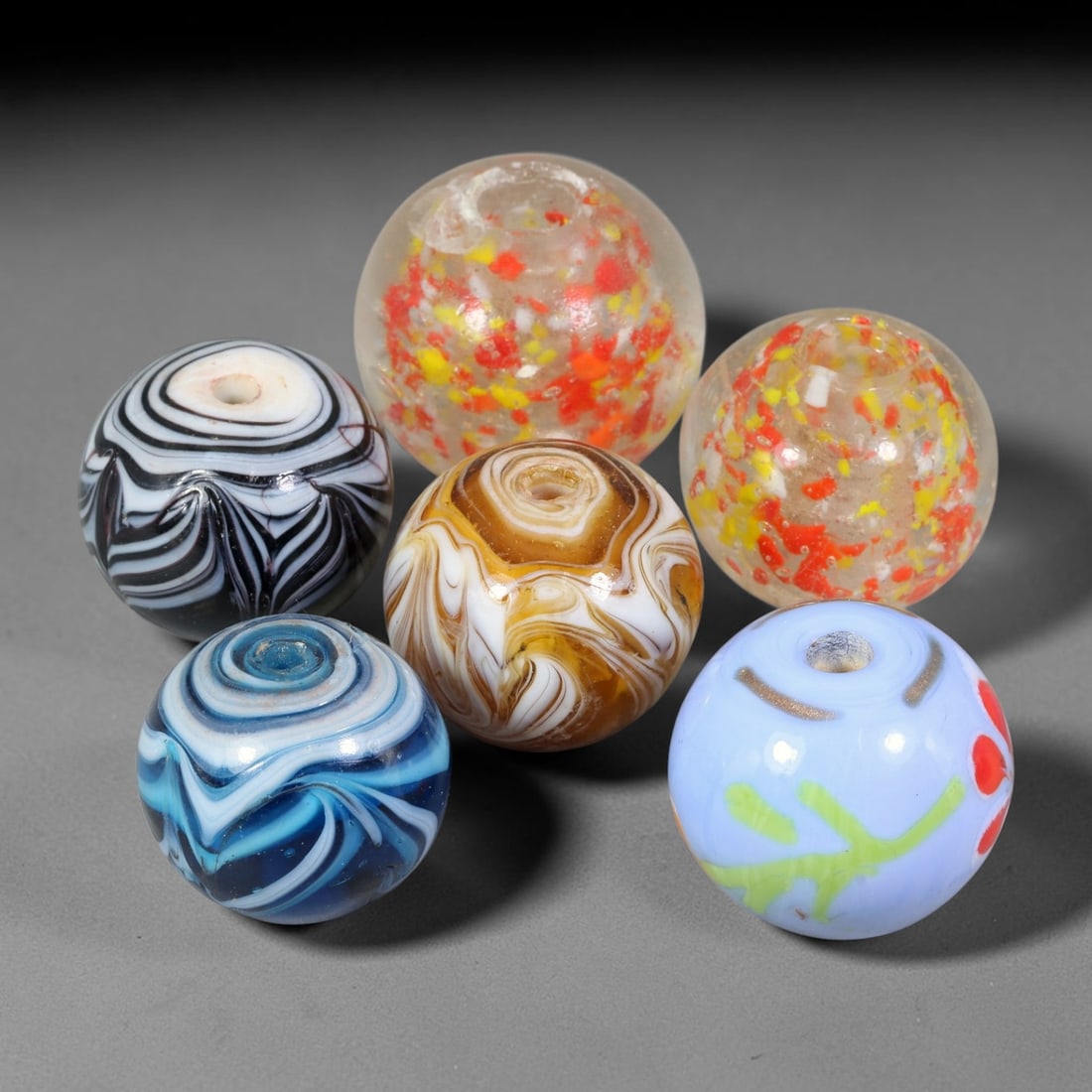 Vintage Venetian Glass Beads Mixed Ornament Set, 8EY (1 of 1)