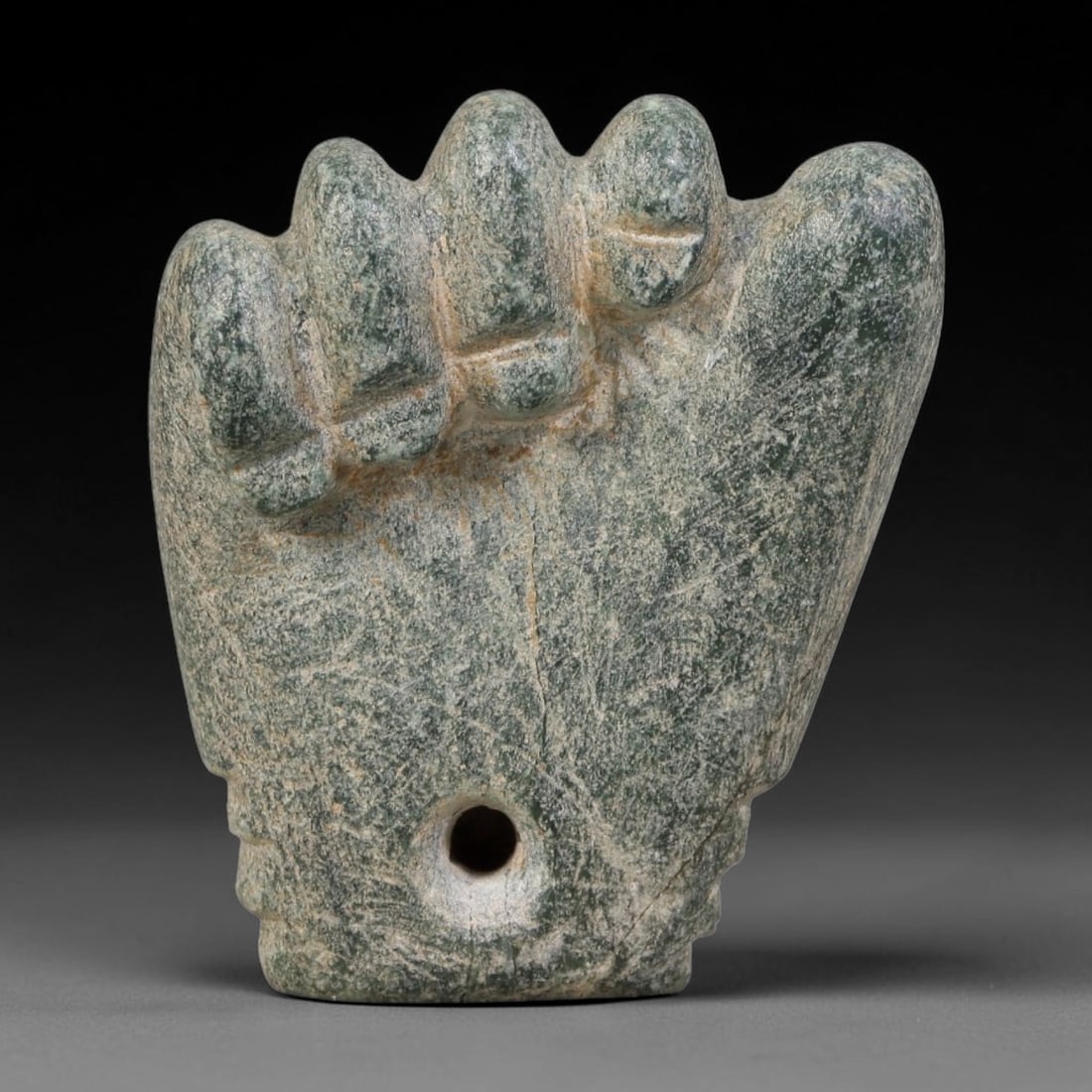 Ancient Achaemenid Persian Empire Stone Fist-Form Protective Amulet (550-330 BCE), 76AJ (1 of 2)