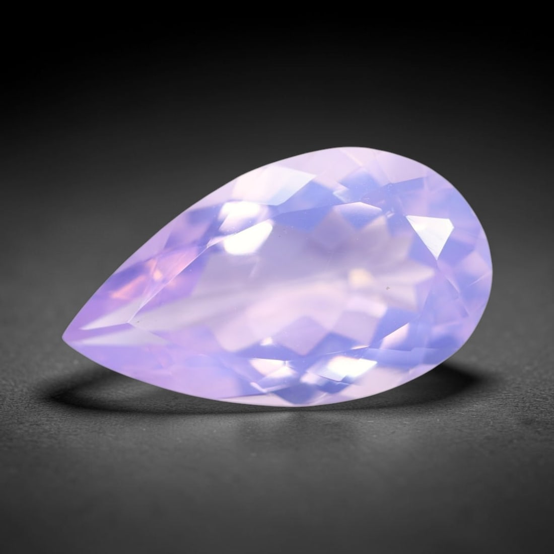 9.09Ct Lavender Amethyst - Polished Faceted , 741E: No Reserve Gems Auction Subject: Natural Lavender Amethyst Origin: Brazil Carat Weight: 9.09Ct Dimension: 20.5x11.7x7.4 mm Treatment: Untreated Type: Faceted, Polished