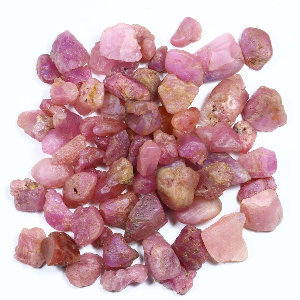 162Ct Raw Ruby Freeform Lot - Rough Specimen , 734C - 2