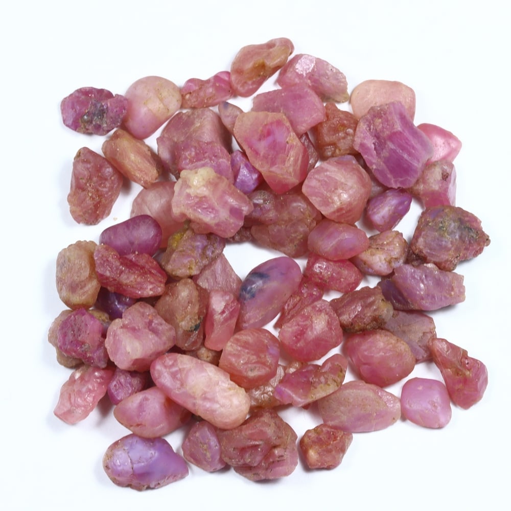 154Ct Raw Ruby Freeform Lot - Rough Specimen , 731C - 2