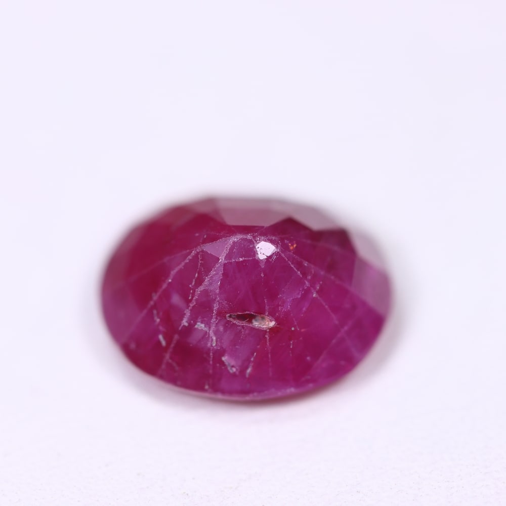 6.17Ct Red Ruby - Polished Faceted , 403E - 2