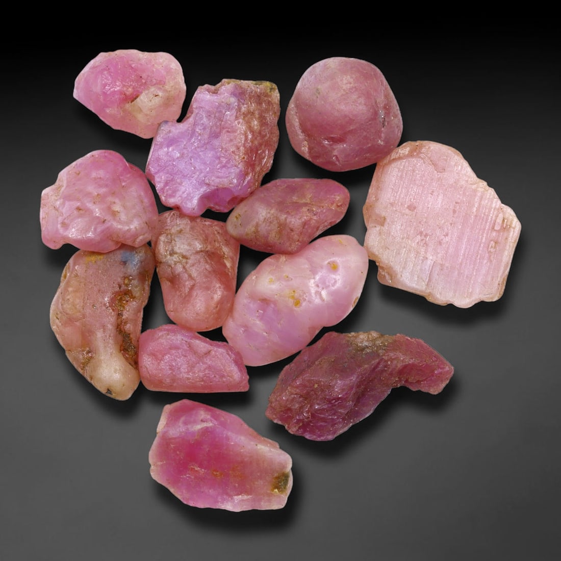 72Ct Raw Ruby Freeform Lot - Rough Specimen , 746C: No Reserve Gems Auction Subject: Natural Ruby Treatment: No Treat