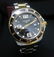 LONGINES HYDROCONQUEST BLACK TWO TONE QUARTZ WATCH