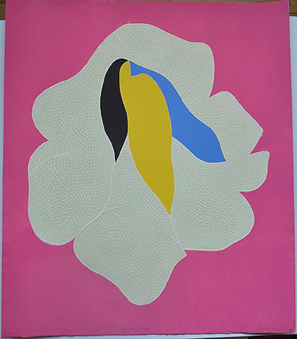 BARBARA KWASNIEWSKA "MARVAL..." '72: BARBARA KWASNIEWSKA "MARVAL..." '72. A.P. MEASURES AT 29X34.