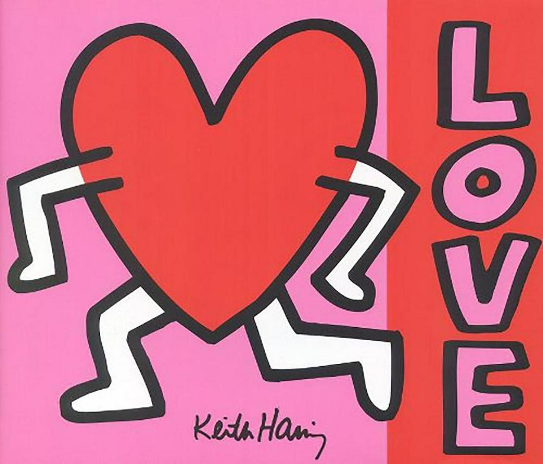 Keith Haring - "Love" (1999, Hardcover): Keith Haring - "Love" (1999, Hardcover). Contains images and illustrations by the Artist. These Keith Haring Journals/ Books were acquired from a collector few years ago, and we are now selling them t