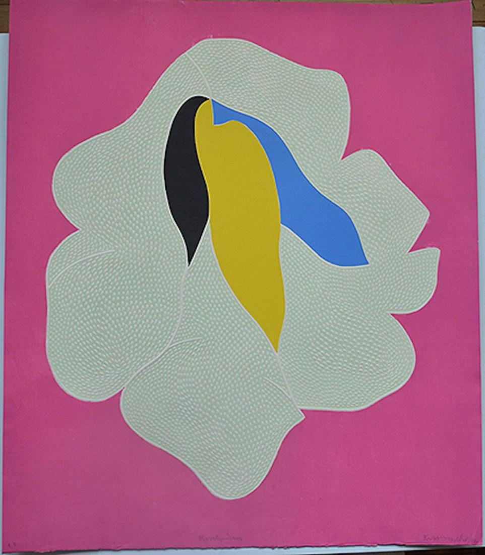 BARBARA KWASNIEWSKA "MARVAL..." '72: BARBARA KWASNIEWSKA "MARVAL..." '72. A.P. MEASURES AT 29X34.