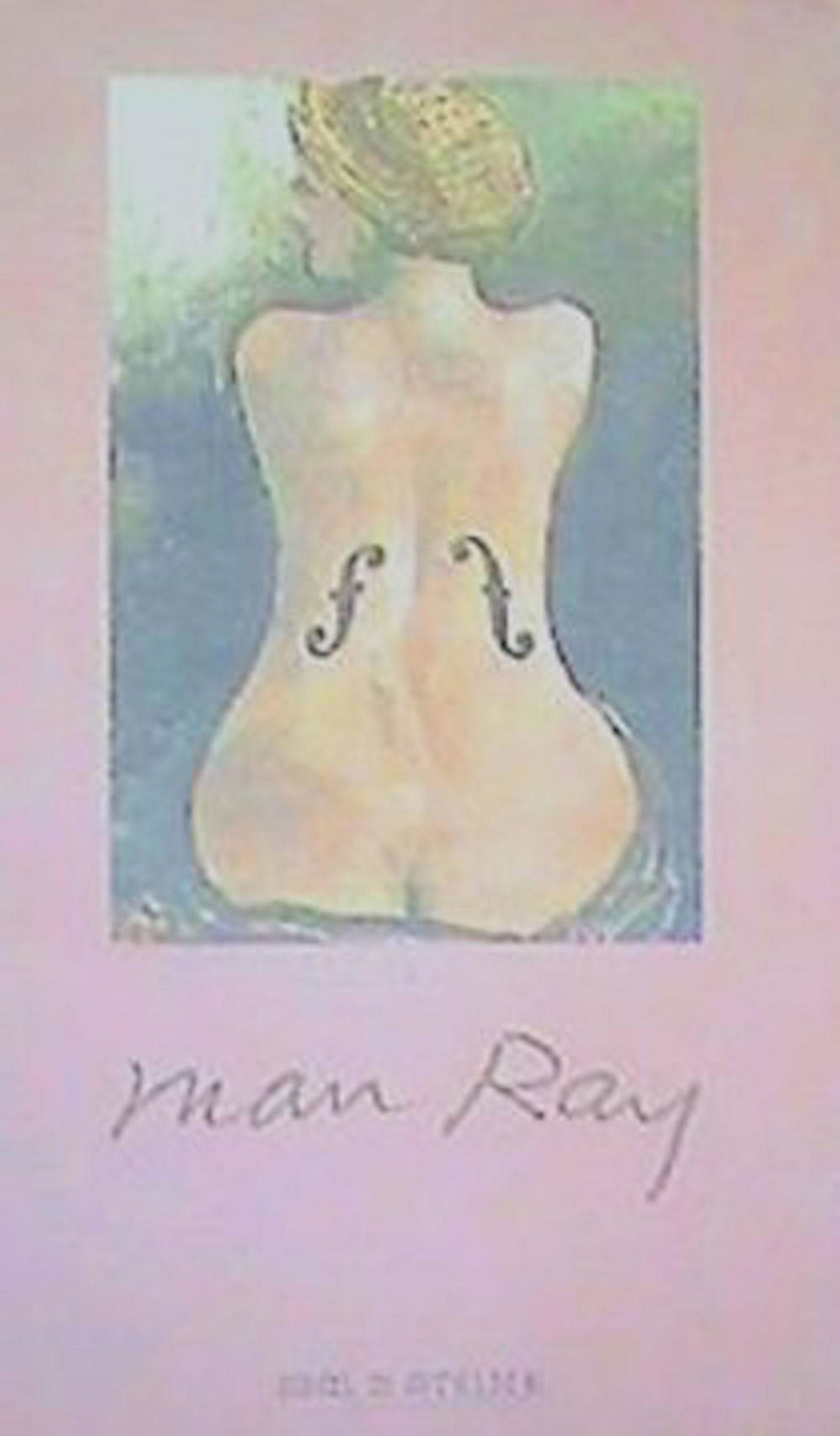 MAN RAY. "VIOLIN D'INGRES " VINTAGE POSTER 80s: MAN RAY. "VIOLIN D'INGRES " VINTAGE POSTER 80s IGAL M ATELIER PUBLISHER STRAIT FROM THE PUBLISHER NOT SECOND HAND NO RESERVE