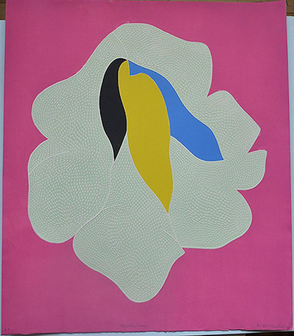 BARBARA KWASNIEWSKA "MARVAL..." '72: BARBARA KWASNIEWSKA "MARVAL..." '72. A.P. MEASURES AT 29X34.