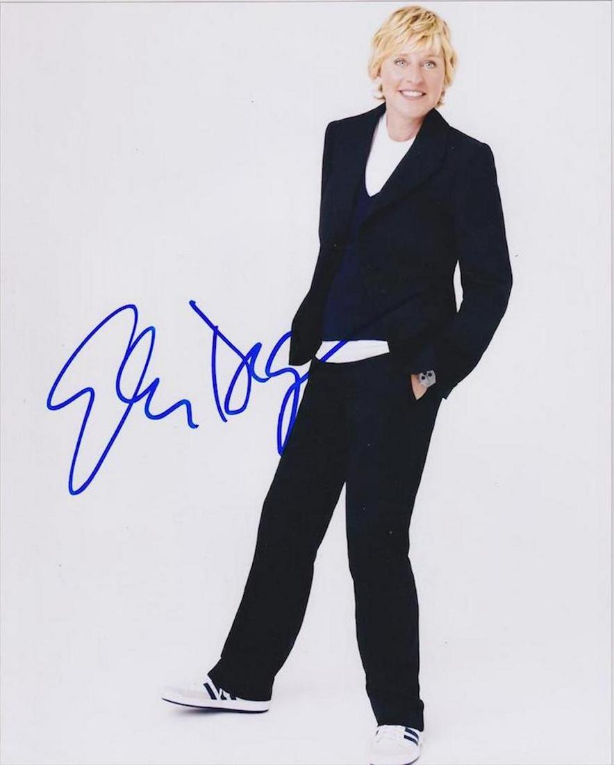 Ellen DeGeneres - Signed 8 x 10 Photograph w/COA: Ellen DeGeneres - Signed 8 x 10 Photograph w/COA.