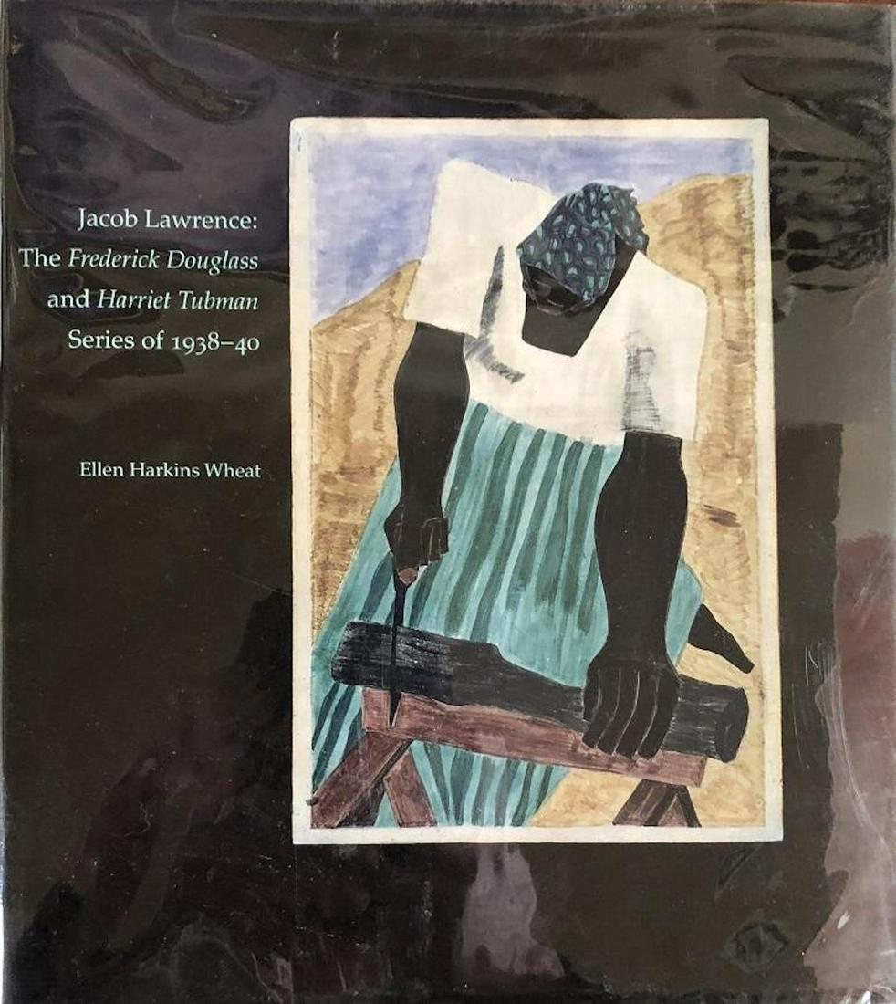 Jacob Lawrence- 1st edition signed hardbound book w/COA: Jacob Lawrence- 1st edition signed hardbound book w/COA. 1st edition hardbound book, "The Frederick Douglass and Harriet Tubman series of 1938-40." Signed on the title page nicely by Jacob Lawrence. D