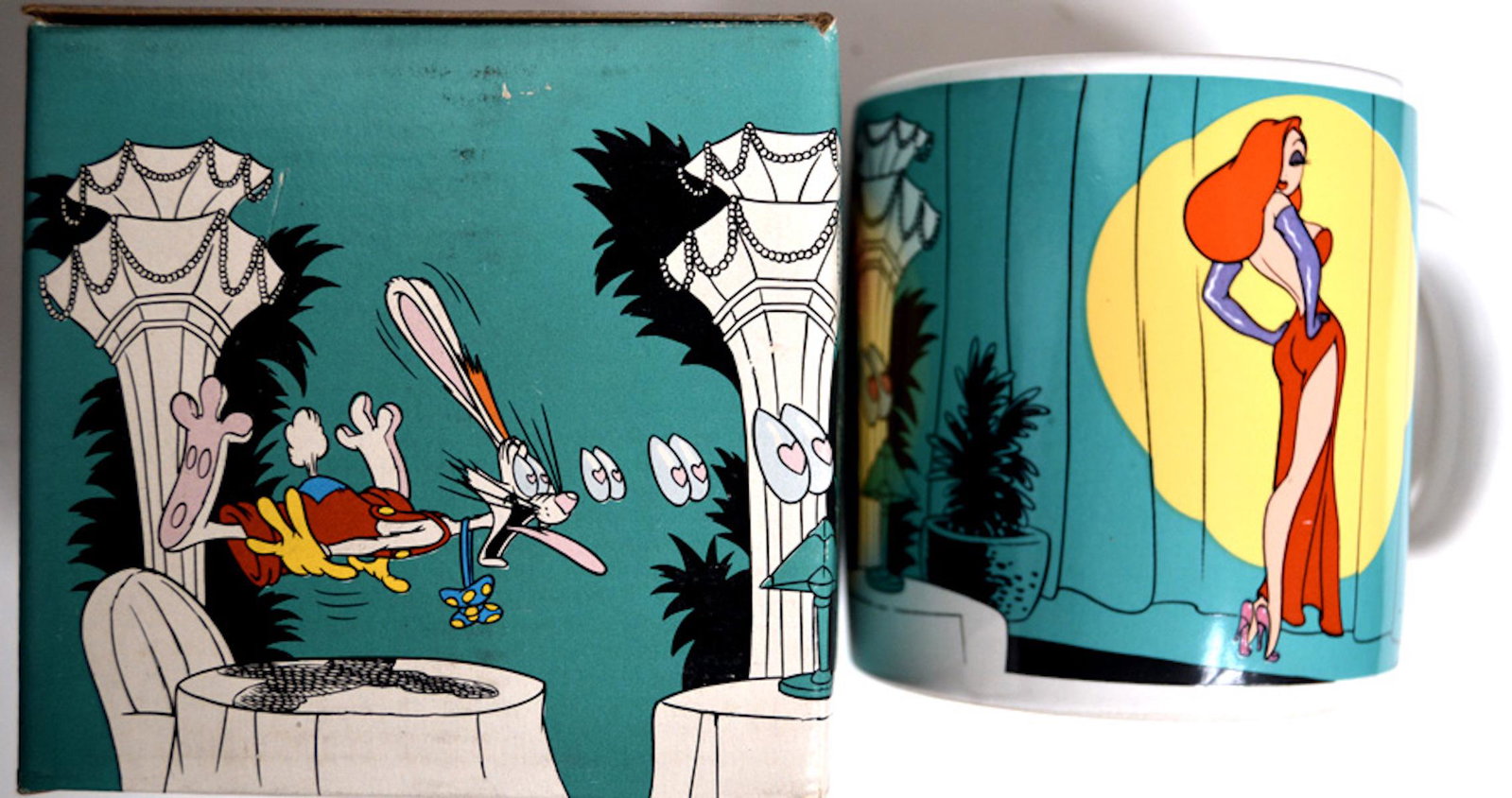 ROGER RABIT "JESSICA" MUG: ROGER RABIT "JESSICA" MUG. NEVER USED
