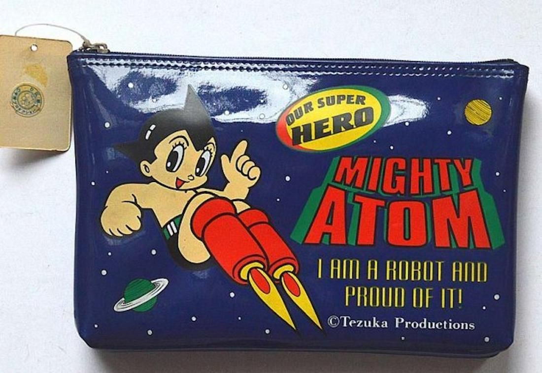 OUR SUPER HERO MIGHTY ATOM BOY LADY PURSE(PURPLE): OUR SUPER HERO MIGHTY ATOM BOY LADY PURSE(PURPLE). BY TEZUKA PRODUCTIONS. COMPLETE AND INTACT