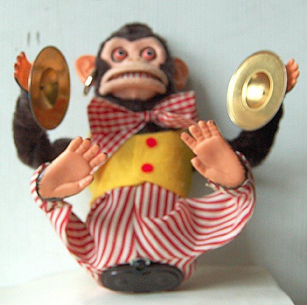 JAPANESE ELECTRONIC ACTION PLAYFUL MONKEY (CR): JAPANESE ELECTRONIC ACTION PLAYFUL MONKEY (CR), BY KURAMOCHI.COMPLETE AND INTACT. MINT IN BOX