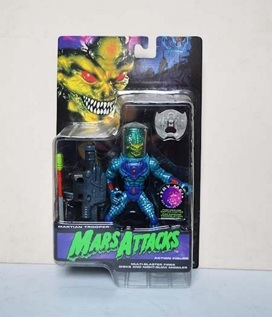 MARS ATTACK "MARTIAN TROOPER" MINI ACTION FIGURE: MARS ATTACK "MARTIAN TROOPER" MINI ACTION FIGURE. FROM THE 90'S