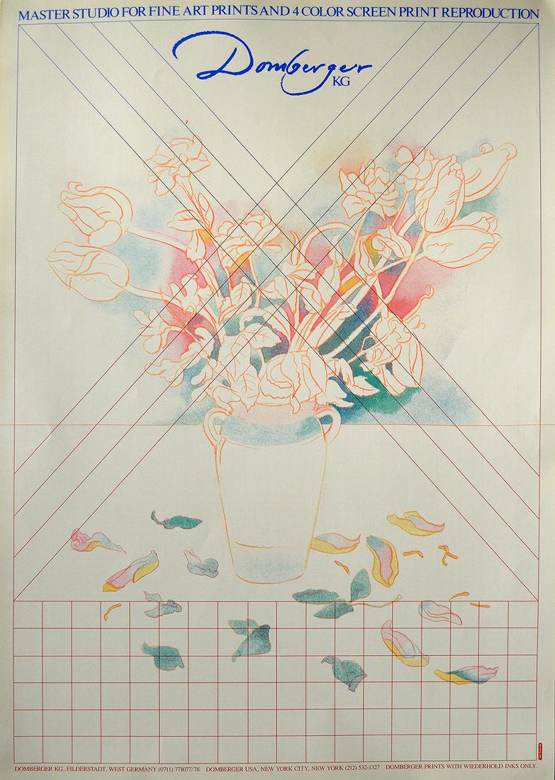 Milton Glaser - "Domberger": Milton Glaser - "Domberger", 24 x 36 inches