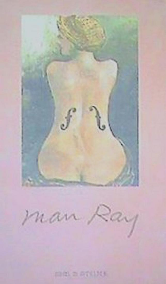 MAN RAY. "VIOLIN D'INGRES " VINTAGE POSTER 80s: MAN RAY. "VIOLIN D'INGRES " VINTAGE POSTER 80s IGAL M ATELIER PUBLISHER STRAIT FROM THE PUBLISHER NOT SECOND HAND NO RESERVE