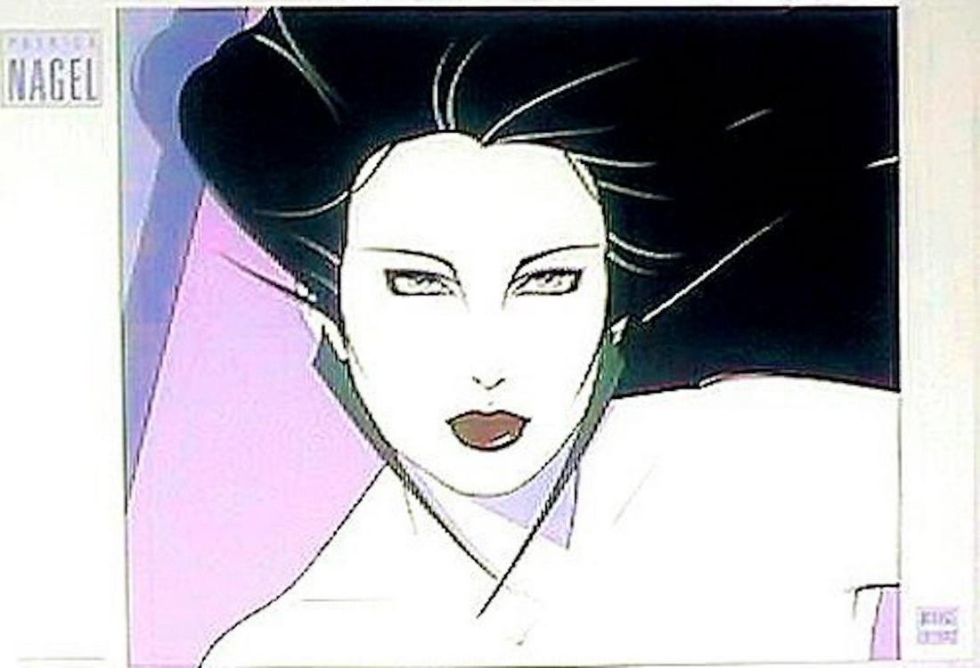 NAGEL'S COMMEMORATIVE ORIGINAL SERIGRAPH #15: NAGEL'S COMMEMORATIVE ORIGINAL SERIGRAPH #15, ,PATRICK NAGEL PRINT ORIGINAL SERIGRAPH LIMITED EDITION SIGNED IN THE PLATE. 36 X 24 Published by Mirage DUMAS, NEAR MINT CONDITION