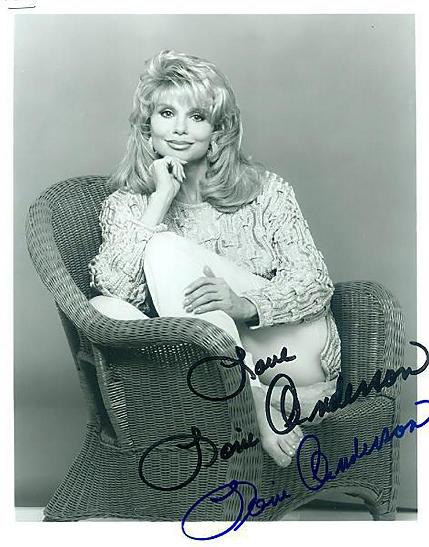 Loni Anderson - 8 x 10 Signed Photograph w/COA: Loni Anderson - 8 x 10 Signed Photograph w/COA. A signed black and white photograph of Loni Anderson. Signed by her. Comes with COA from Todd Mueller Autographs