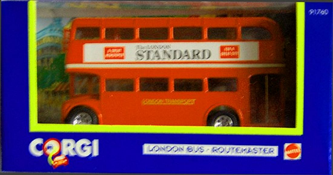 CORGI LONDON BUS- ROUTE MASTER: CORGI LONDON BUS- ROUTE MASTER