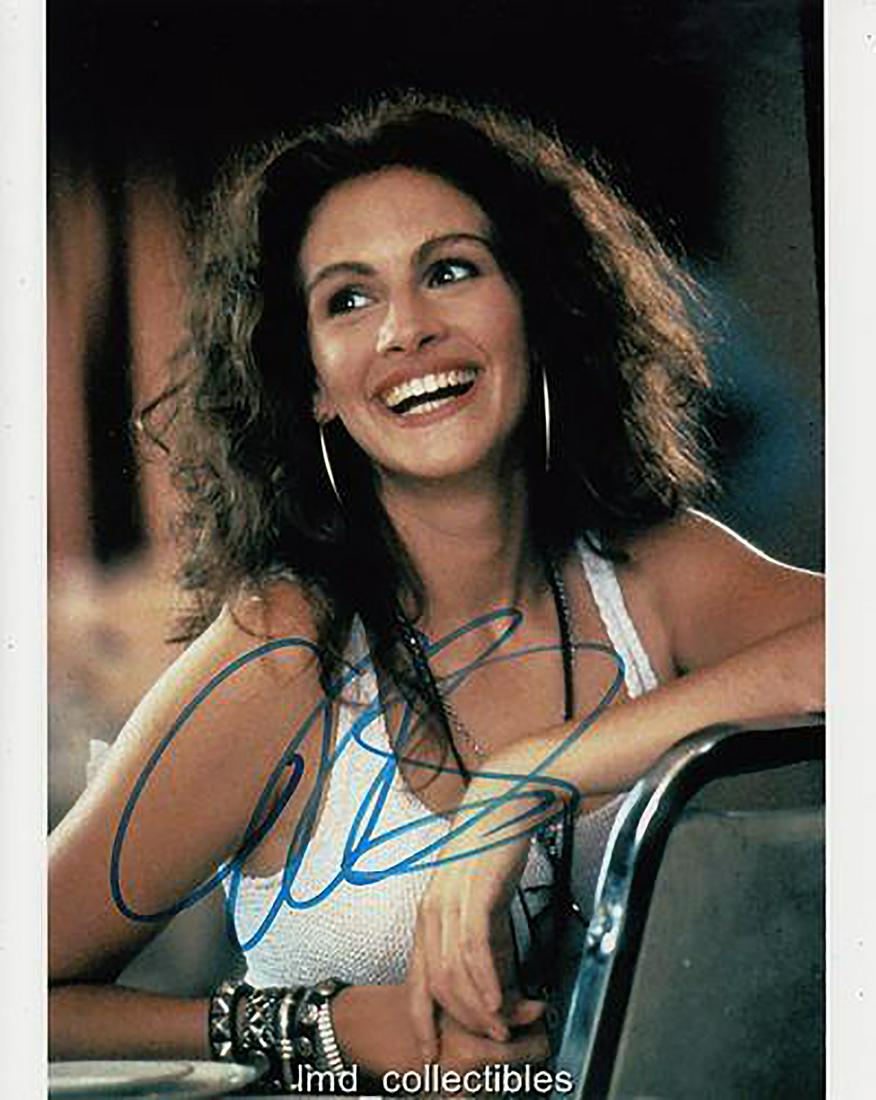 Julia Roberts - 8 x 10 Signed Photograph w/COA: Julia Roberts - 8 x 10 Signed Photograph w/COA. A signed sexy photograph of Julia Roberts. Signed by her. Comes with COA