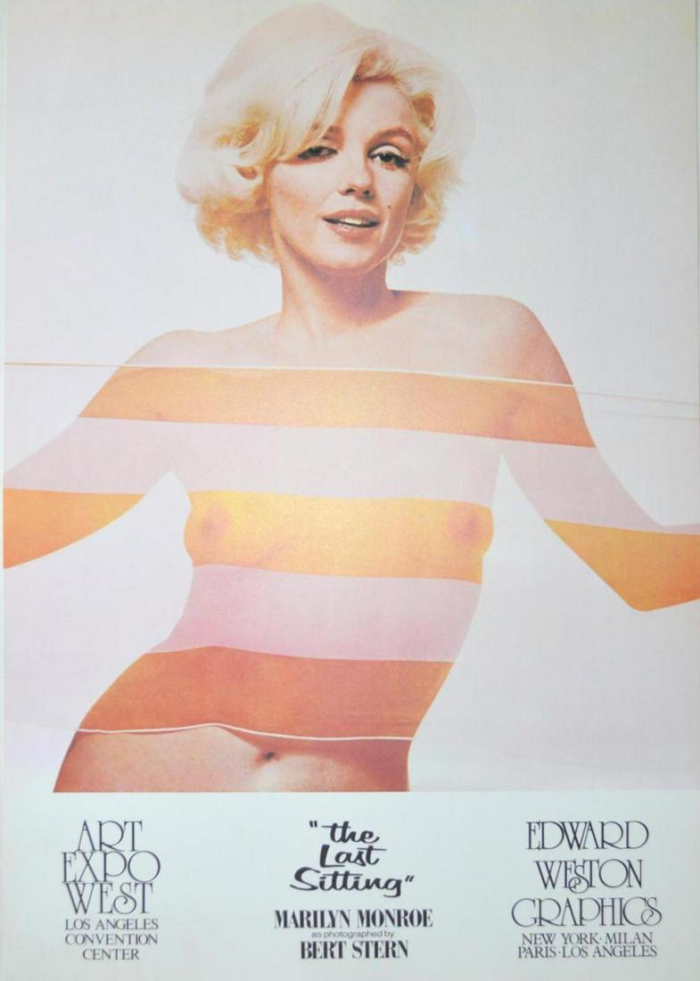 MARILYN MONROE RHYTHM FROM "THE LAST SITTING" BY BERT: MARILYN MONROE RHYTHM FROM "THE LAST SITTING" BY BERT STERN,.RHYTHM MARILYN MONROE FROM "THE LAST SITTING" BY BERT STERN,.HE WAS THE LAST PHOTOGRAPHER THAT TOOK STUDIO PHOTOS OF MARILYN MONROE. SIZE I