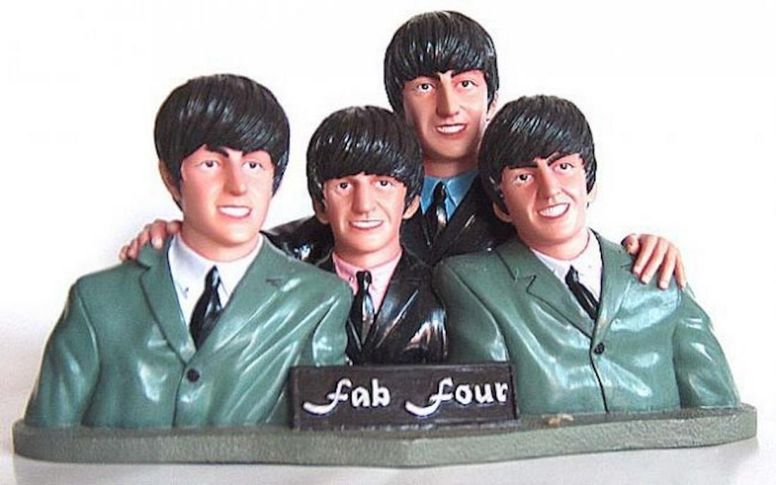 THE BEATLES COLD CAST MODEL ABOUT 9" LONG AND 5": BEATLES SPECIAL OFFER WE ARE LIQUIDATING A WAREHOUSE FULL OF TOYS WITH PRICES TO SELL. HERE YOU HAVE THE BEATLES COLD CAST MODEL ABOUT 9 INCH LONG AND 5 INCH TALLPRODUCED IN CHINA WAS REMOVED FROM THE