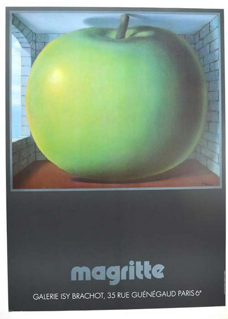 RENE MAGRITTE " La Chambre d'Ecoute" POSTER: RENE MAGRITTE " La Chambre d'Ecoute" POSTER.