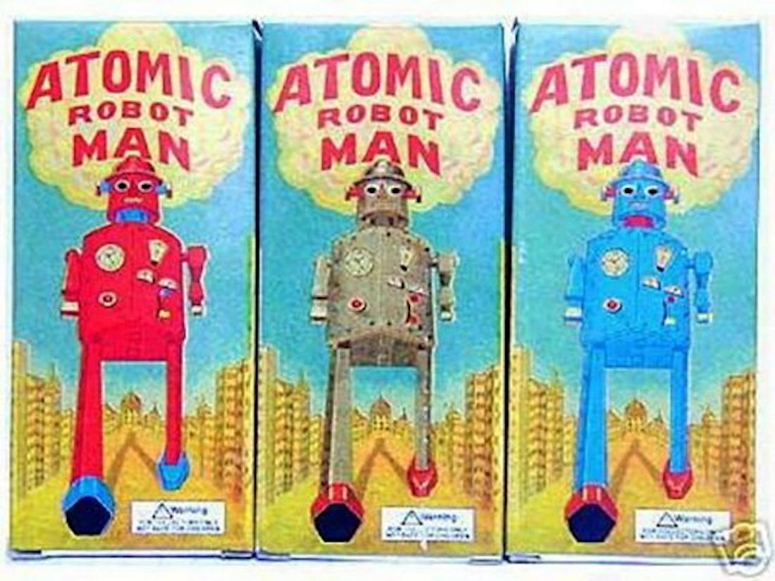 3 atomic robot mint in the box sale: 3 atomic robot mint in the box sale
