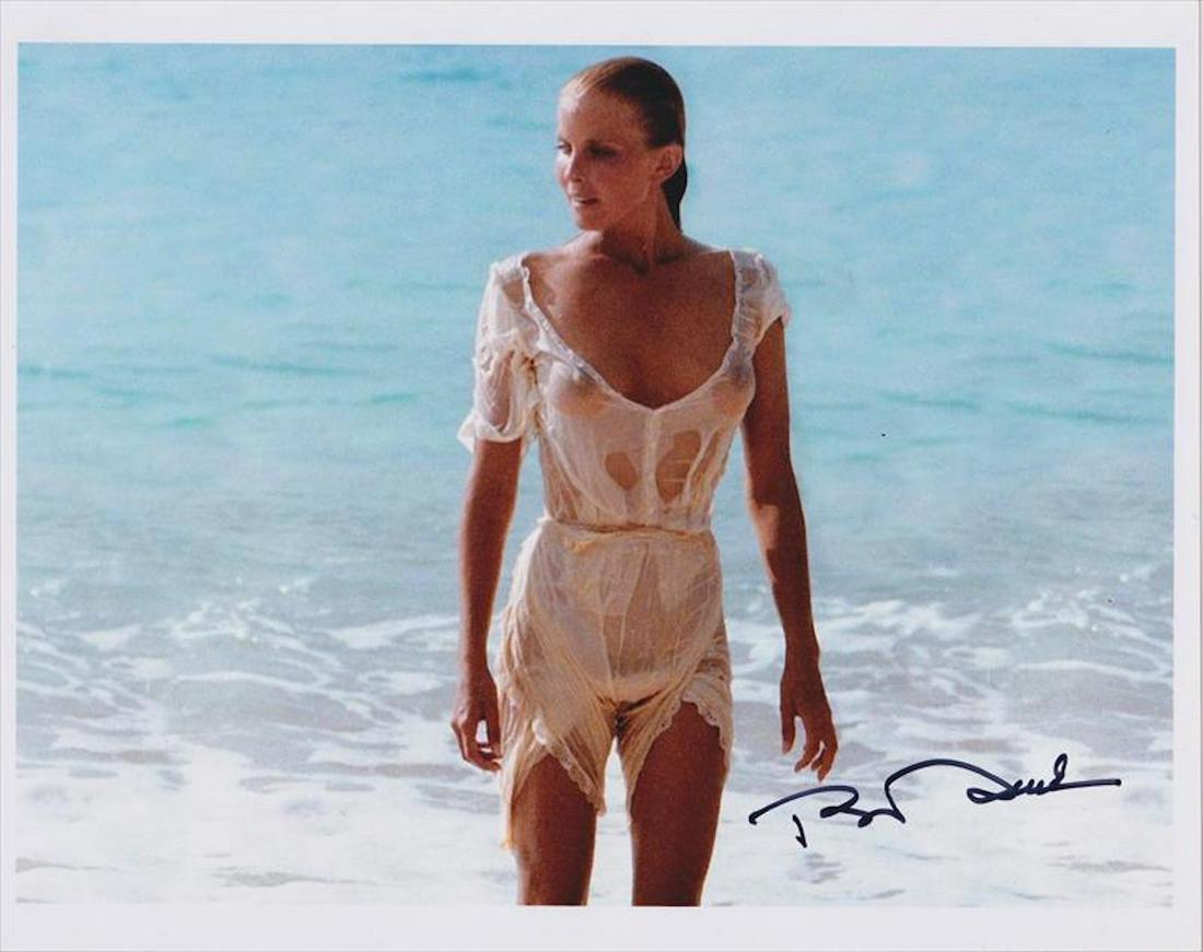 Bo Derek - Signed 10 x 8 Photograph w/COA: Bo Derek - Signed 10 x 8 Photograph w/COA. A color glossy photograph of Bo Derek hand signed in black felt tip ink during her exclusive private signing with Todd Mueller Authentics. In good condition.