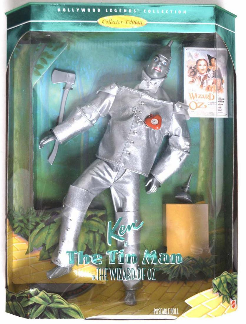 "KEN, THE TIN MAN" WIZARD OF OZ DOLL: KEN, THE TIN MAN WIZARD OF OZ DOLL. MINT IN A BOX. NEVER OPEN