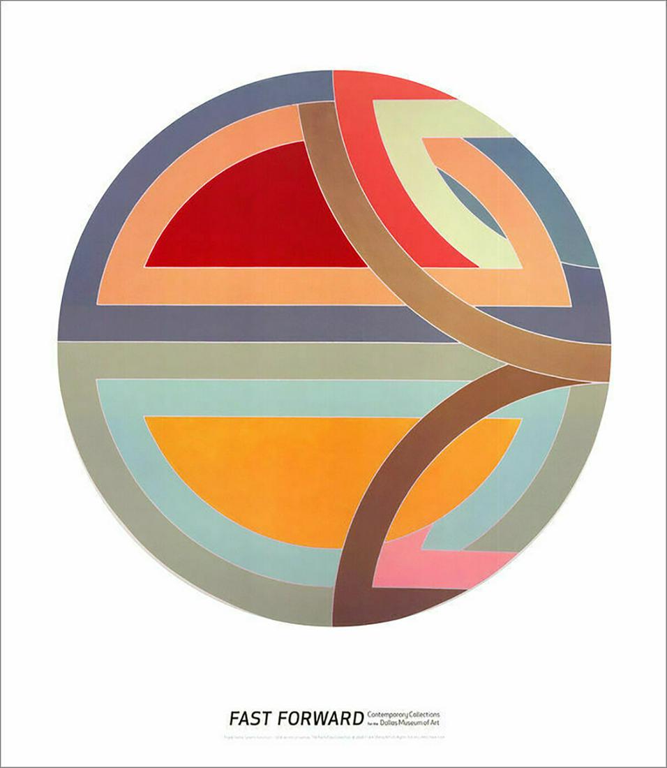 Frank STELLA Sinjerli Variation I Offset Lithograph: Frank STELLA Sinjerli Variation I Offset Lithograph Poster. Measures at 27-1/4" x 24. Excellent Condition