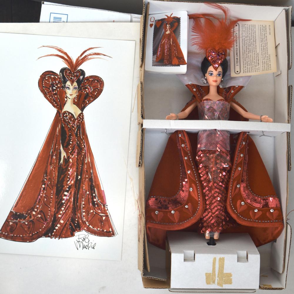 BARBIE IN RED GOWN DOLL: BARBIE IN RED GOWN DOLL. MINT IN A BOX. NEVER OPEN