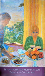 Pierre Bonnard "The Green Blouse": Pierre Bonnard "The Green Blouse", 1985, Measures at 25 x 42, Good condition