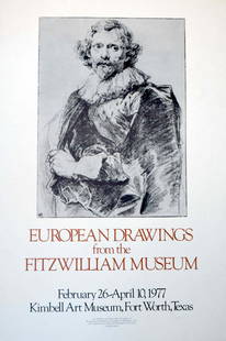 Sir Anthony Van Dyck "Portrait of Lucas Vorsterman": Sir Anthony Van Dyck "Portrait of Lucas Vorsterman". 1977, Measures at 20 x 30, Good condition