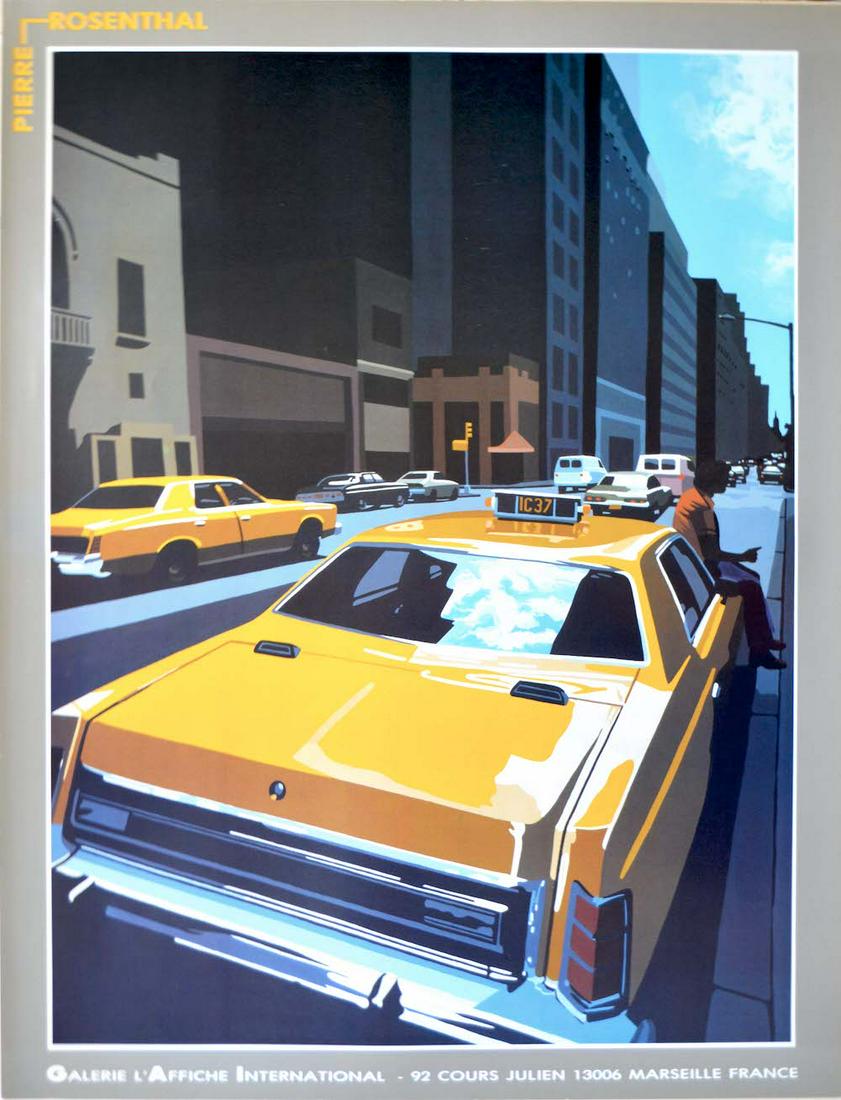 PIERRE ROSENTHAL - "L'AFFICHE INTERNATIONAL 92 COURS": PIERRE ROSENTHAL - "L'AFFICHE INTERNATIONAL 92 COURS ", 22 X 29, GOOD CONDITION (2)