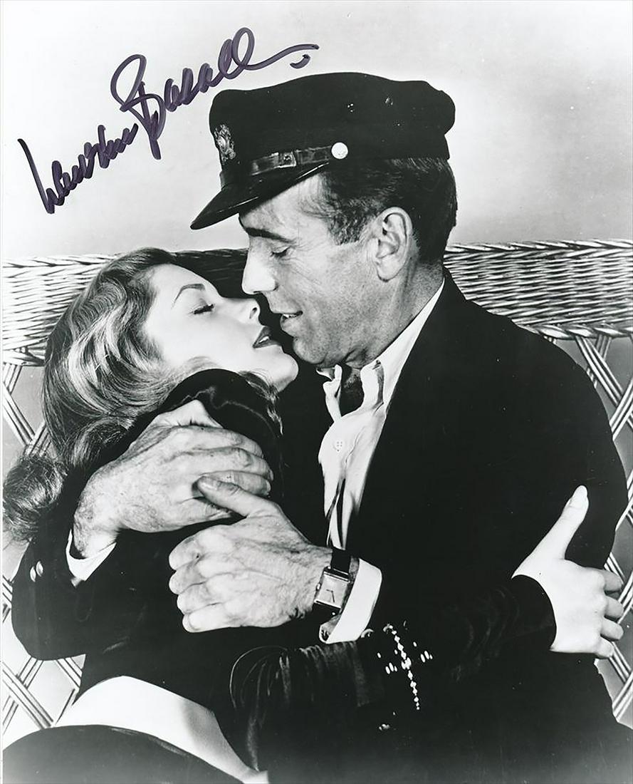 Lauren Bacall - 8 x 10 Signed Photograph w/COA: Lauren Bacall - 8 x 10 Signed Photograph w/COA. A signed b/w photograph of Lauren Bacall. Signed by her. Comes with COA from Todd Mueller Autographs