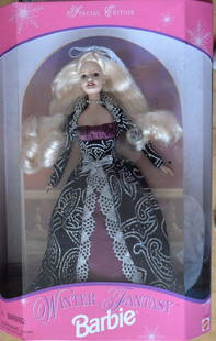 BARBIE "WINTER FANTASY" DOLL: BARBIE "WINTER FANTASY" DOLL. IN MINT CONDITION. NEVER OPEN