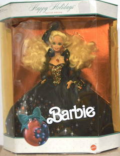 BARBIE HAPPY HOLIDAYS SPECIAL EDITION DOLL: BARBIE HAPPY HOLIDAYS SPECIAL EDITION DOLL. NEW. MINT IN A BOX (3)