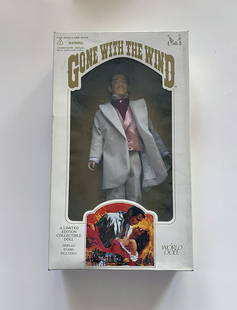 GONE WITH THE WIND WORLD DOLL - "RHETT": GONE WITH THE WIND WORLD DOLL - "RHETT", NEW. IN MINT CONDITION