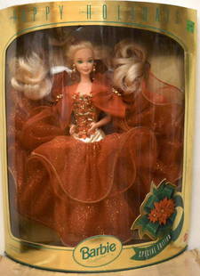 BARBIE HAPPY HOLIDAYS SPECIAL EDITION DOLL: BARBIE HAPPY HOLIDAYS SPECIAL EDITION DOLL. NEW. MINT IN A BOX (4)