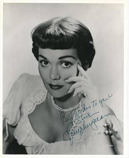 Jane Wyman- 8 x 10 Vintage Glossy signed photograph: Jane Wyman- 8 x 10 Vintage Glossy signed photograph w/COA. A signed vintage photograph of Jane Wyman. Signed by her. Comes with COA