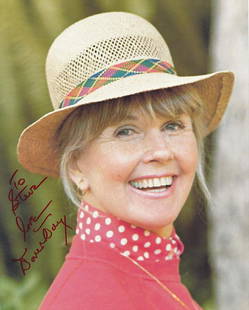 Doris Day- 8 x 10 Color signed card stock photograph: Doris Day- 8 x 10 Color signed card stock photograph w/COA. A signed card stock photograph of Doris Day. Signed by her. Comes with COA