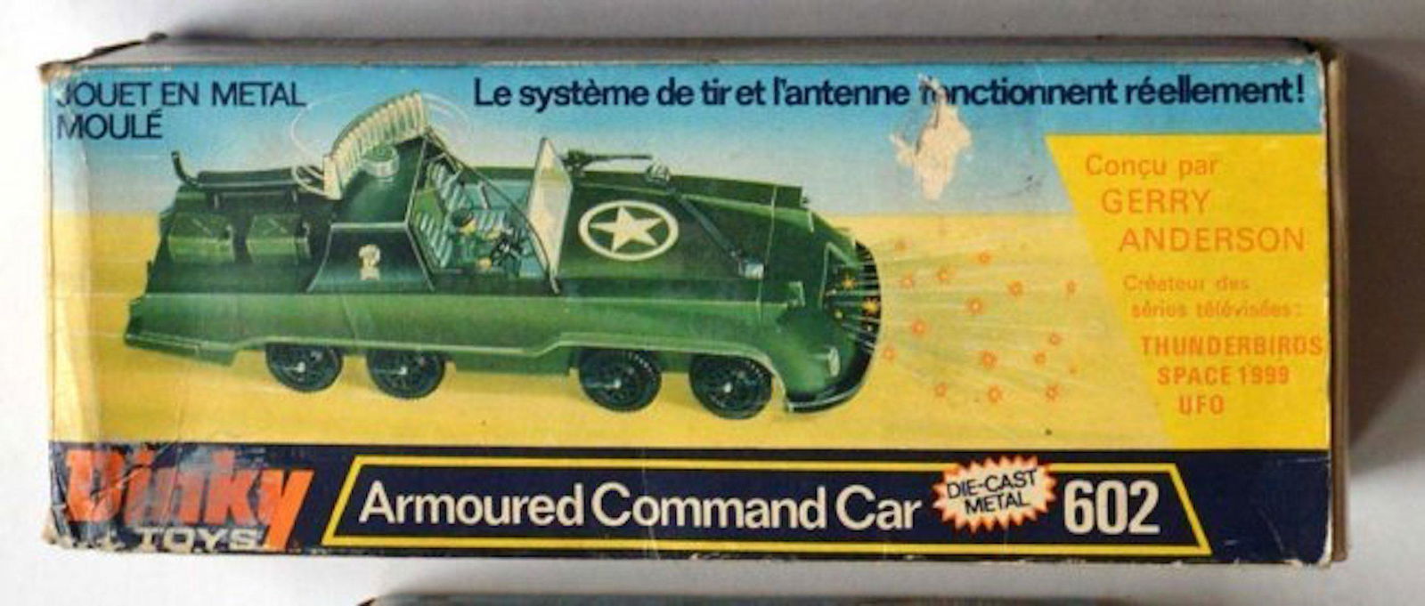 dinky armoured command car