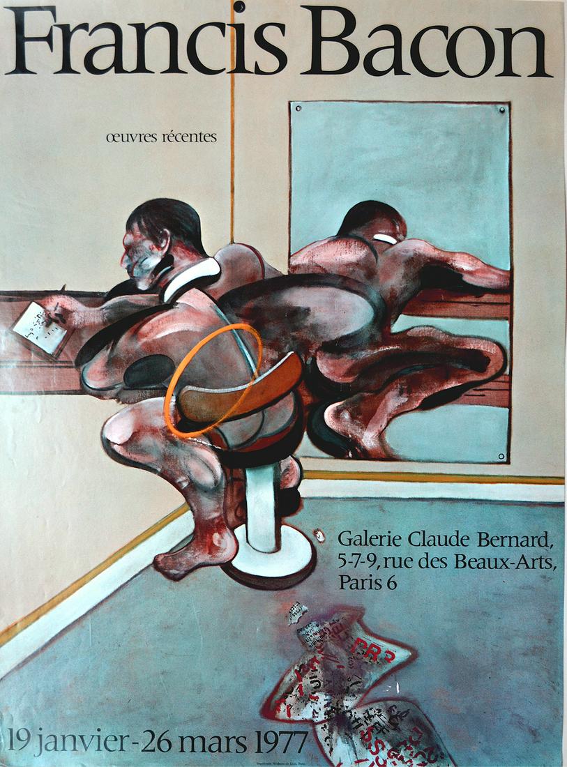 Francis Bacon - "Oeuvres Recents (Recent Works): Francis Bacon - "Oeuvres Recents (Recent Works), 20 x 28 inches