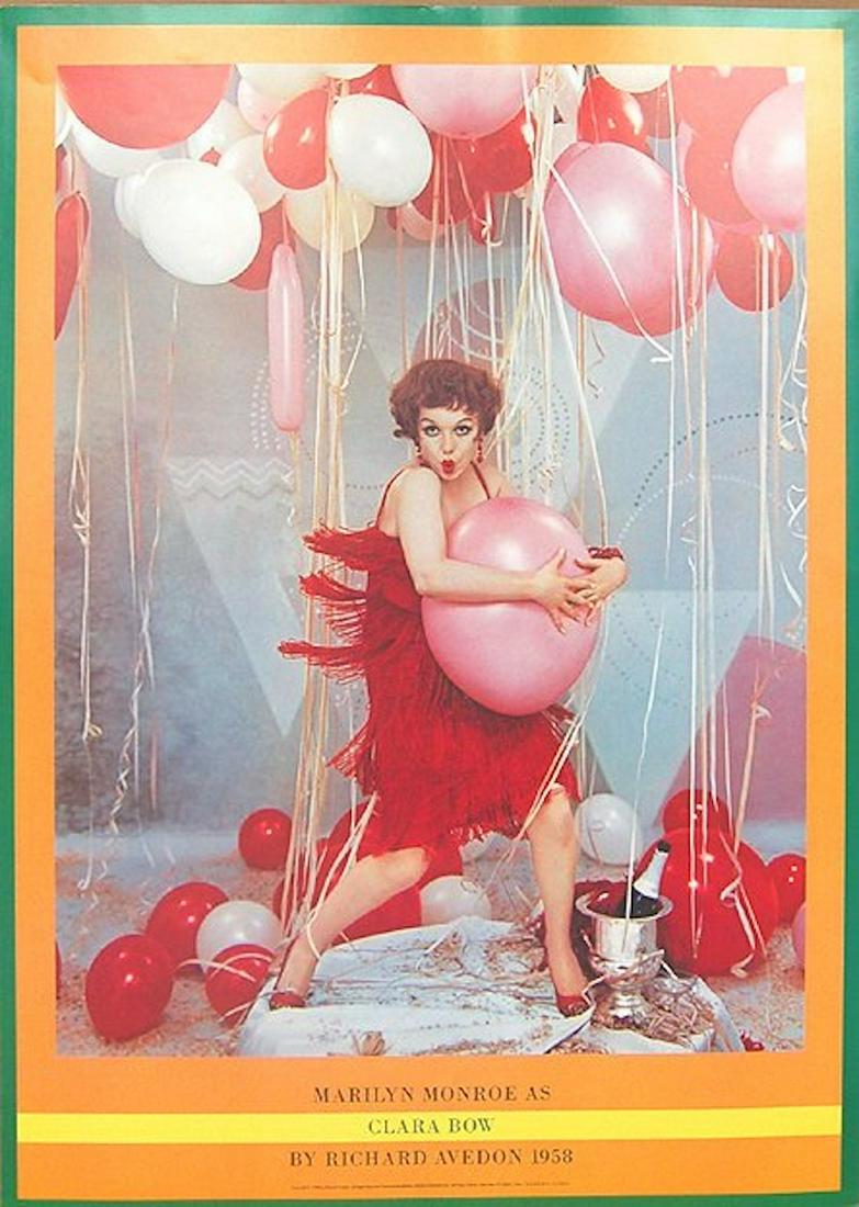 RICHARD AVEDON - "MARILYN MONROE AS CLARA BOW, 1958: RICHARD AVEDON - "MARILYN MONROE AS CLARA BOW, 1958