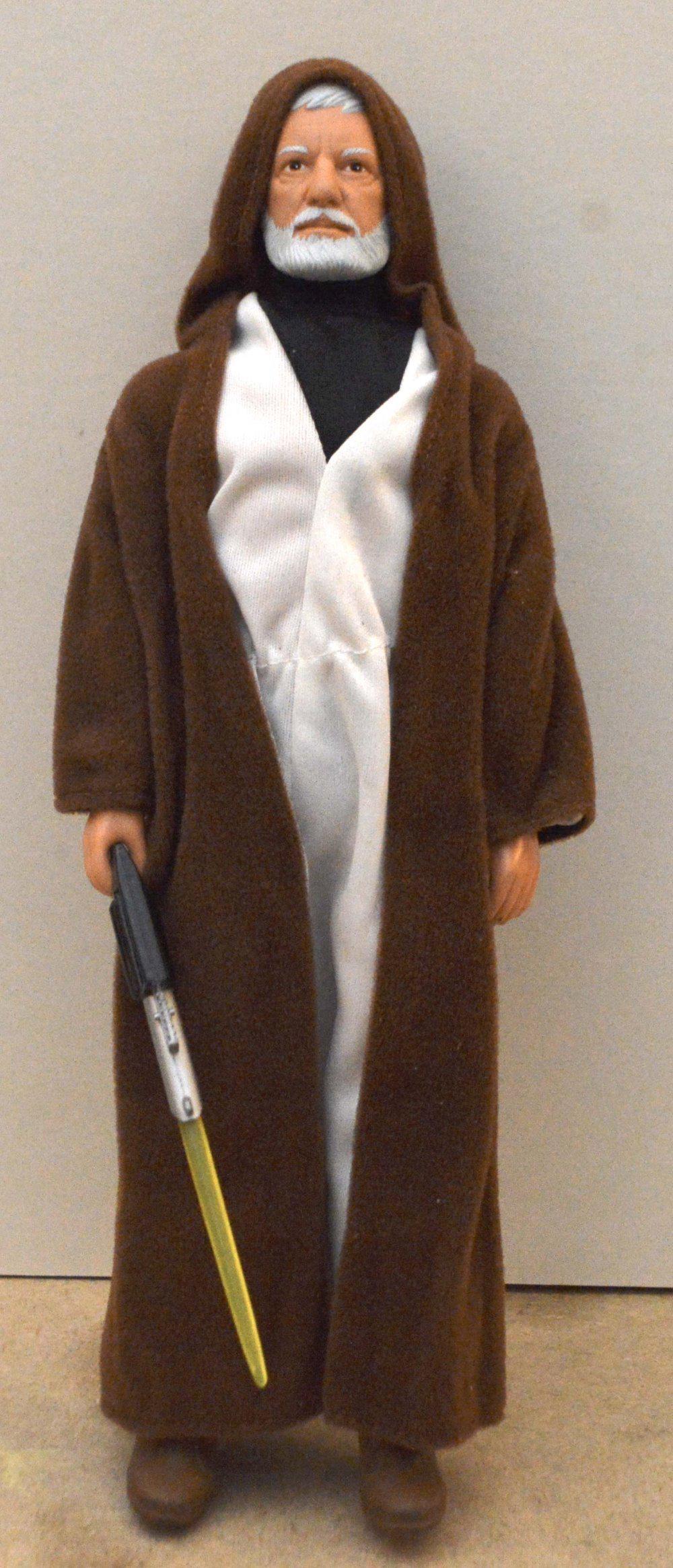 VINTAGE "OBI-WAN KENOBI" 12 INCH STAR WARS DOLL: VINTAGE "OBI-WAN KENOBI" 12 INCH STAR WARS DOLL. STAR WARS ACTION FIGURINE, UN-USED, GOOD CONDITION