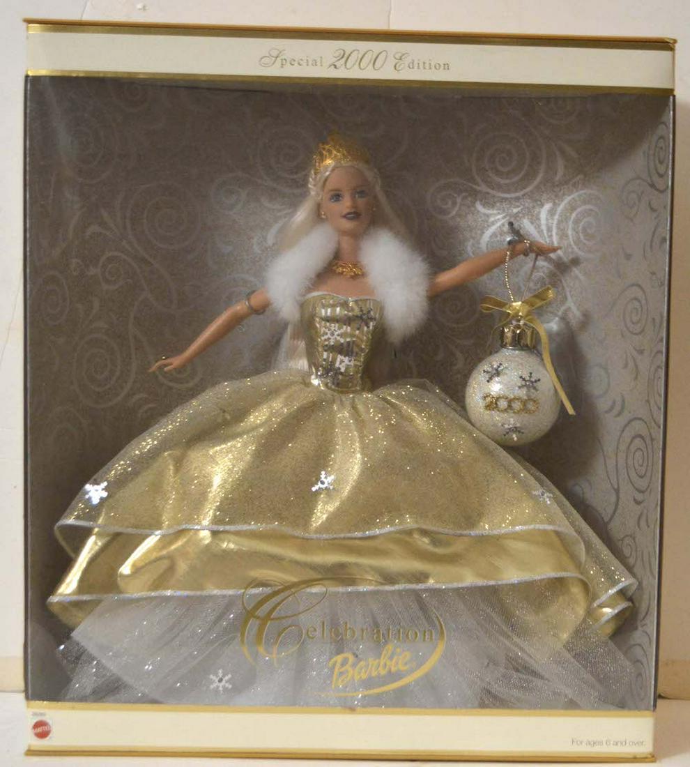 BARBIE "CELEBRATION DOLL": BARBIE "CELEBRATION DOLL". SPECIAL 2000 EDITION. NEW. MINT IN A BOX (75)